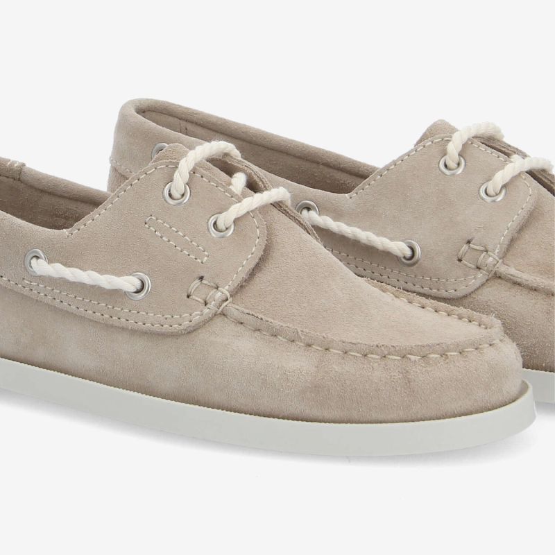 SHORE BOAT M - SUEDE - BEIGE